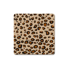 Leopard Print Square Magnet by TRENDYcouture