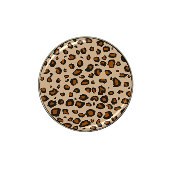 Leopard Print Hat Clip Ball Marker