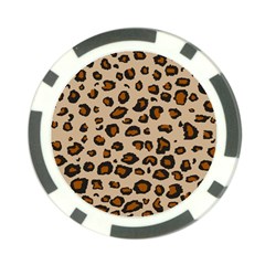 Leopard Print Poker Chip Card Guard by TRENDYcouture