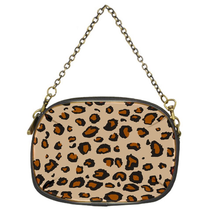 Leopard Print Chain Purses (One Side) 