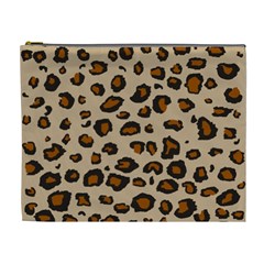 Leopard Print Cosmetic Bag (xl) by TRENDYcouture