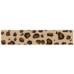 Leopard Print Flano Scarf (Small) Front