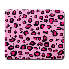 Pink Leopard Large Mousepads