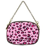 Pink Leopard Chain Purses (Two Sides)  Front