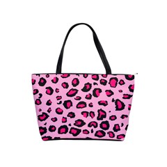 Pink Leopard Shoulder Handbags