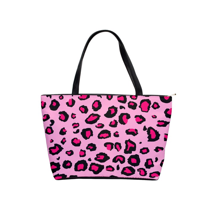 Pink Leopard Shoulder Handbags