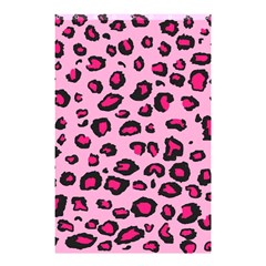 Pink Leopard Shower Curtain 48  X 72  (small) 