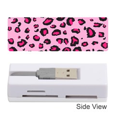 Pink Leopard Memory Card Reader (stick)  by TRENDYcouture