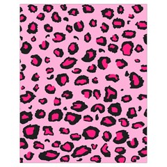 Pink Leopard Drawstring Bag (small)