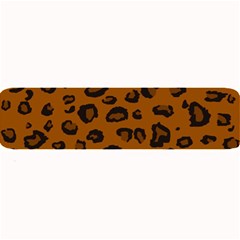 Dark Leopard Large Bar Mats by TRENDYcouture