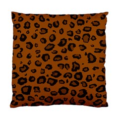 Dark Leopard Standard Cushion Case (one Side) by TRENDYcouture