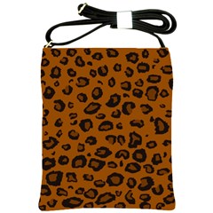 Dark Leopard Shoulder Sling Bags by TRENDYcouture