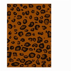 Dark Leopard Small Garden Flag (two Sides) by TRENDYcouture