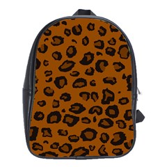 Dark Leopard School Bag (xl) by TRENDYcouture