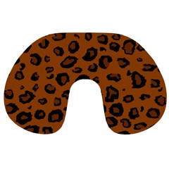 Dark Leopard Travel Neck Pillows by TRENDYcouture