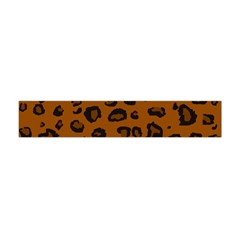 Dark Leopard Flano Scarf (mini) by TRENDYcouture