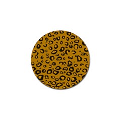 Golden Leopard Golf Ball Marker (4 Pack) by TRENDYcouture