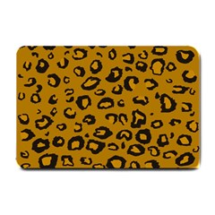 Golden Leopard Small Doormat  by TRENDYcouture