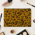 Golden Leopard Cosmetic Bag (Large)  Back