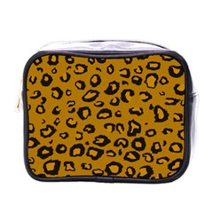 Golden Leopard Mini Toiletries Bags by TRENDYcouture