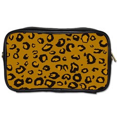 Golden Leopard Toiletries Bags by TRENDYcouture