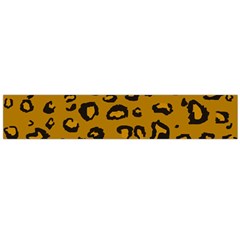 Golden Leopard Flano Scarf (large) by TRENDYcouture