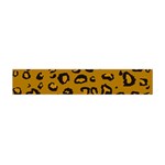 Golden Leopard Flano Scarf (Mini) Front