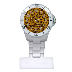 Classic Leopard Plastic Nurses Watch by TRENDYcouture