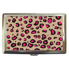 Pink Leopard 2 Cigarette Money Cases by TRENDYcouture