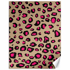 Pink Leopard 2 Canvas 18  X 24   by TRENDYcouture