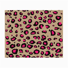 Pink Leopard 2 Small Glasses Cloth (2-side) by TRENDYcouture