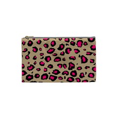 Pink Leopard 2 Cosmetic Bag (small) 