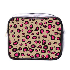 Pink Leopard 2 Mini Toiletries Bags