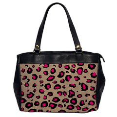 Pink Leopard 2 Office Handbags