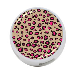 Pink Leopard 2 4-port Usb Hub (one Side) by TRENDYcouture