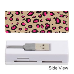 Pink Leopard 2 Memory Card Reader (stick) 