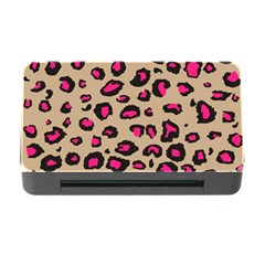 Pink Leopard 2 Memory Card Reader With Cf by TRENDYcouture