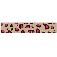 Pink Leopard 2 Flano Scarf (large) by TRENDYcouture