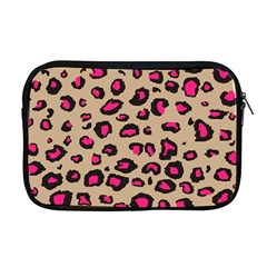 Pink Leopard 2 Apple Macbook Pro 17  Zipper Case