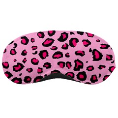 Pink Leopard Sleeping Masks by DreamCanvas