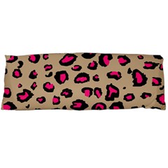 Pink Leopard 2 Body Pillow Case (dakimakura) by DreamCanvas