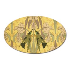 Art Nouveau Oval Magnet by NouveauDesign