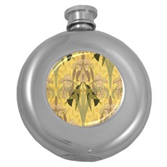 Art Nouveau Round Hip Flask (5 Oz) by NouveauDesign