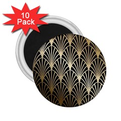 Art Deco 2 25  Magnets (10 Pack)  by NouveauDesign