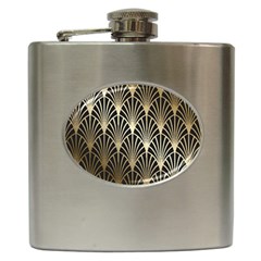 Art Deco Hip Flask (6 Oz) by NouveauDesign