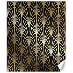 Art Deco Canvas 8  X 10  by NouveauDesign