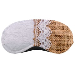 Parchement,lace And Burlap Sleeping Masks by NouveauDesign