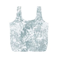 Countryblueandwhite Full Print Recycle Bags (m)  by digitaldivadesigns