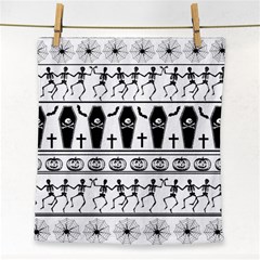 Halloween Pattern Face Towel by ValentinaDesign