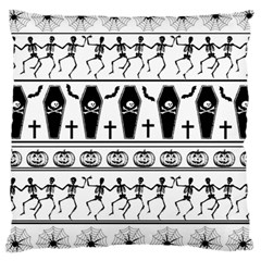 Halloween Pattern Large Cushion Case (one Side) by ValentinaDesign